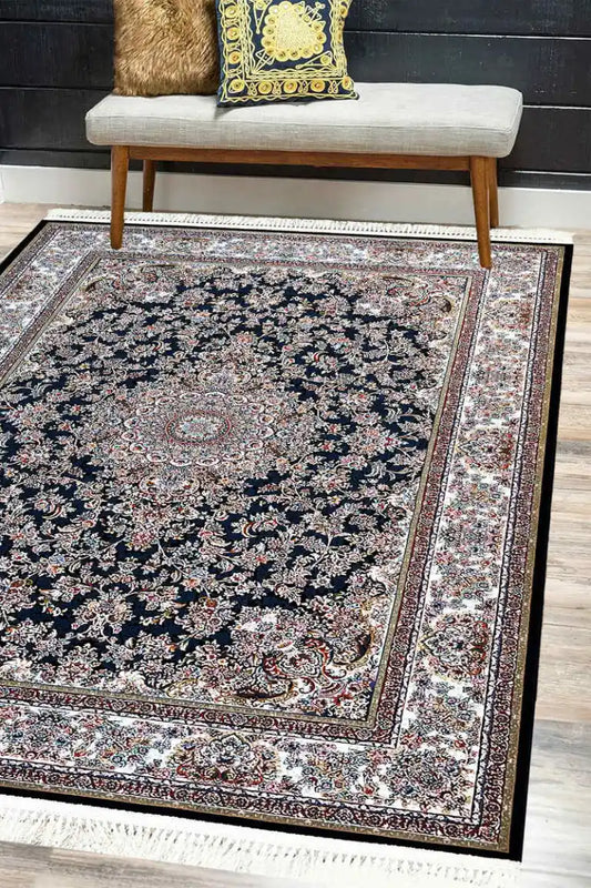 Celestial Charm Multicolor Floral Rug -Persian Rug 5x8ft